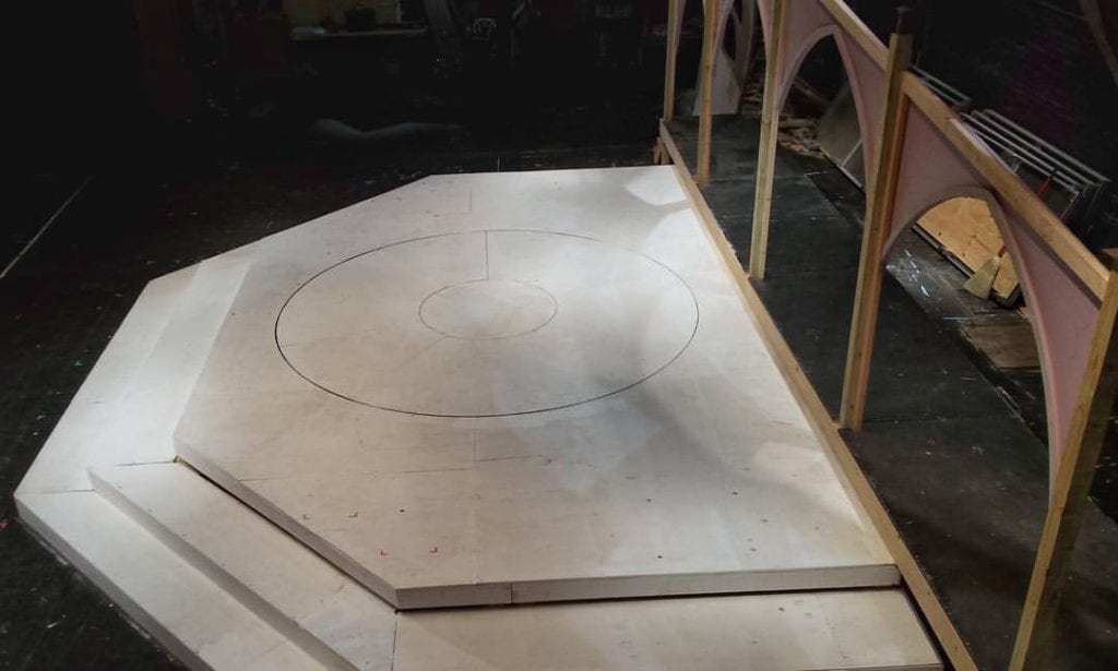 View from above: The Revolving Stage