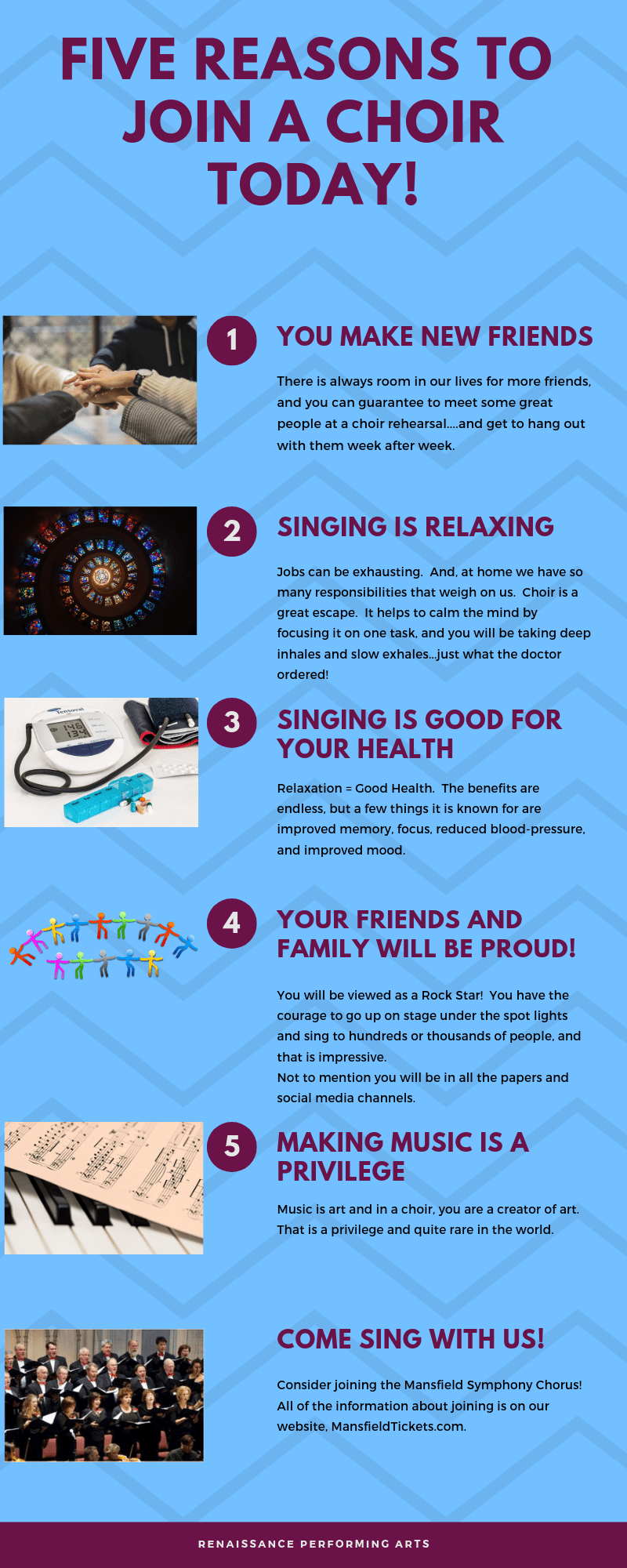 FIVE REASONS TO JOIN A CHOIR TODAY!
