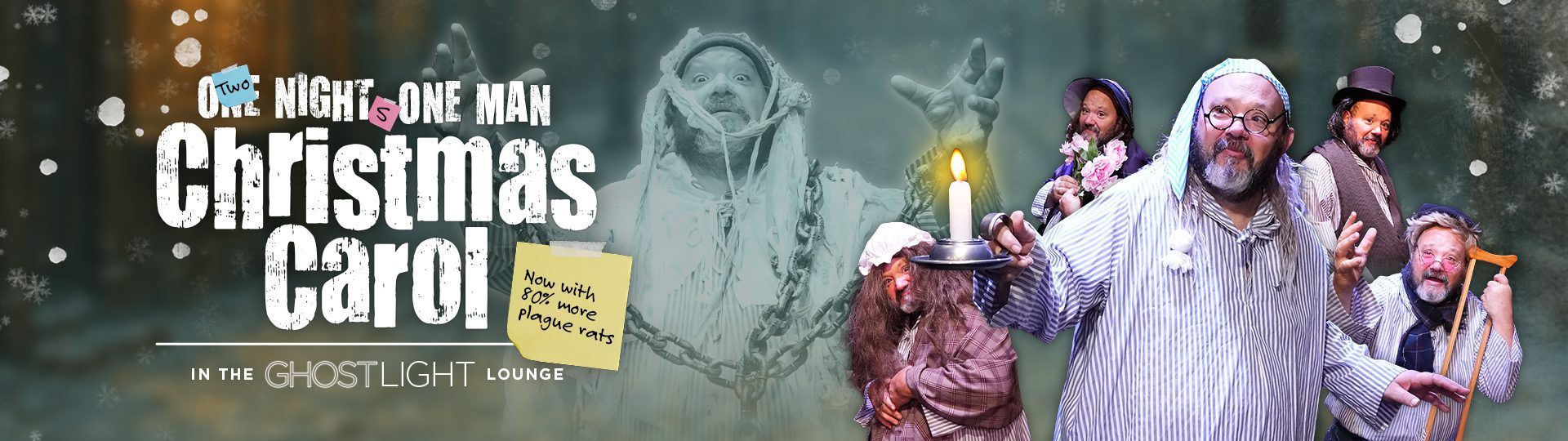 One Night, One Man Christmas Carol Featuring Michael Thomas